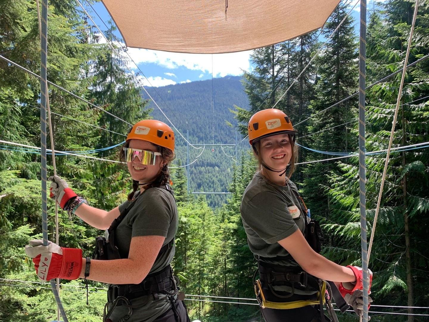 Geared up on the Ziptrek platform